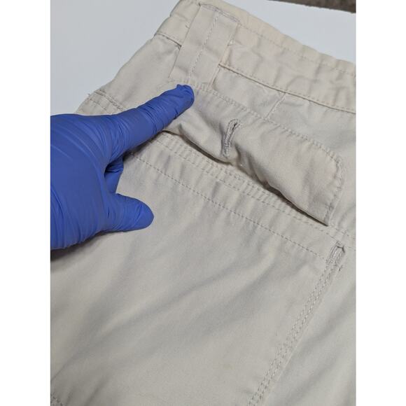 Vintage Tommy Hilfiger Pepe Co Expedition Cargo Shorts Hobson Khaki 90s RARE Tan - Picture 4 of 6